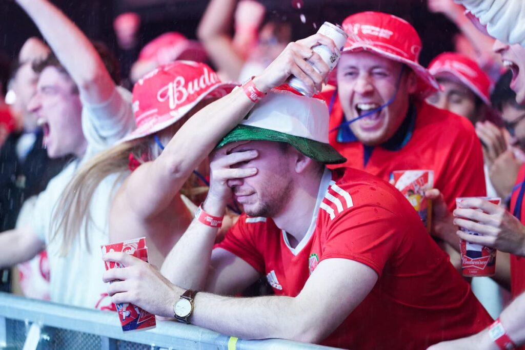 England fans cheer 3-0 win but heartbreak for Wales as World Cup dream ends