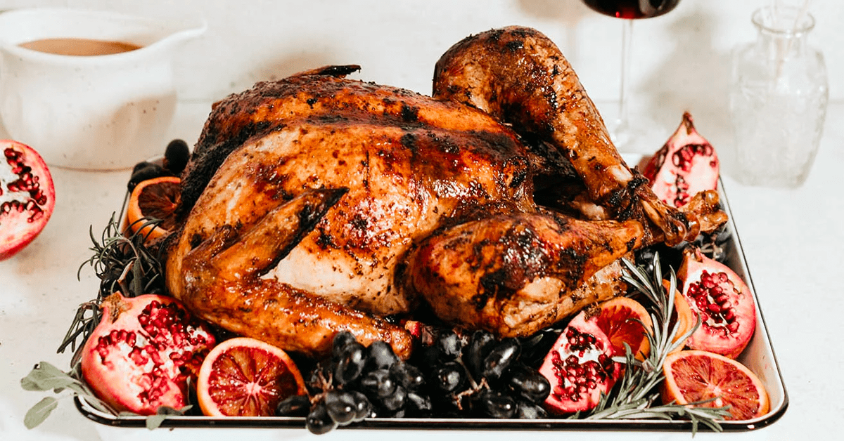 Herb Butter Maple Roasted Turkey