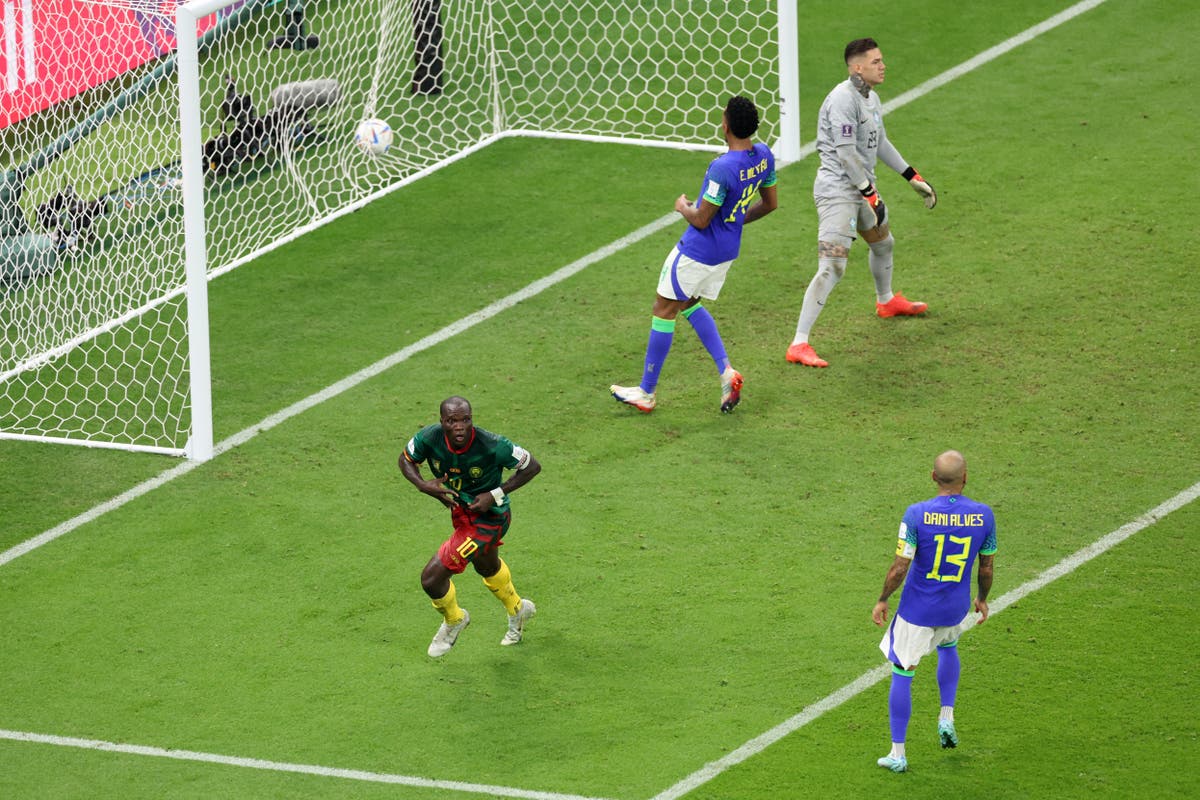 World Cup 2022: Brazil suffer shock defeat to Cameroon - but too little too late for African side