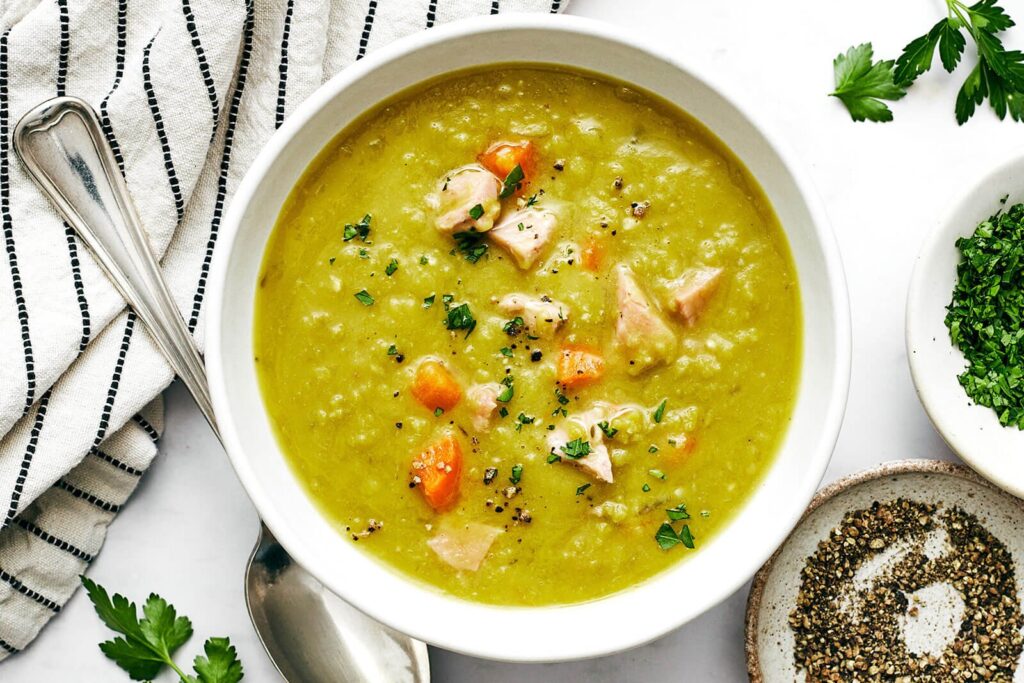 Classic Split Pea Soup - Downshiftology