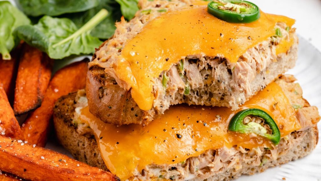 Spicy Jalapeño Cheddar Tuna Melt