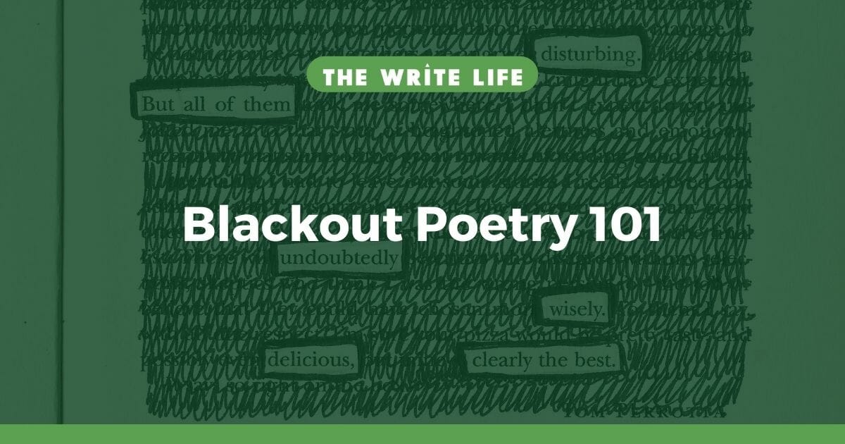 Whether you see yourself as a creative person or you don’t think you have a creative bone in your body, blackout poetry offers something for everyone.